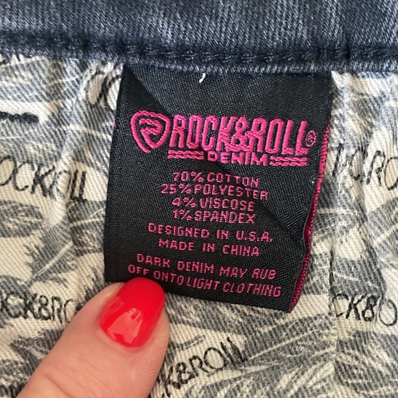 Rock&Roll Women's Midrise Trouser Size 25 - Picture 4 of 6